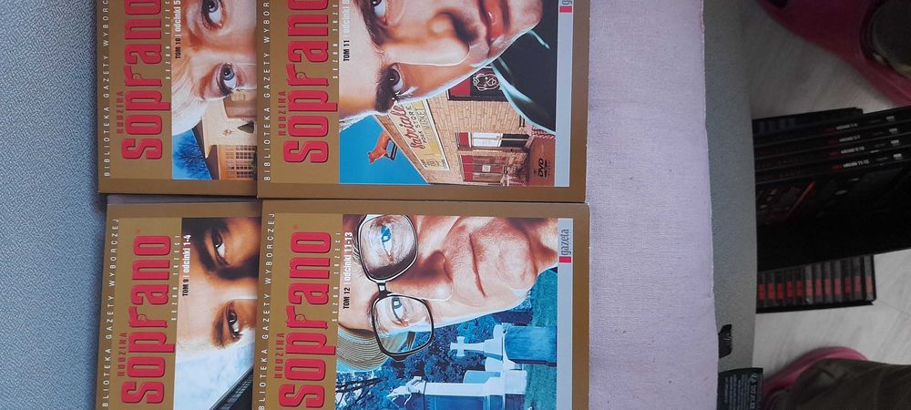 Rodzina Soprano filmy na dvd sezon 2, 3 , 4, 5, 6A