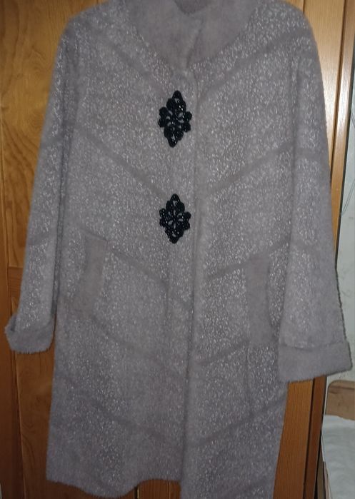 Пальто-альпака, розмір 48-52