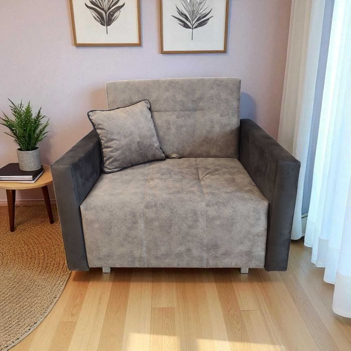 Sofa Amerykanka Fotel Rozkładany Tapczan Pojemnik DARMOWA DOSTAWA