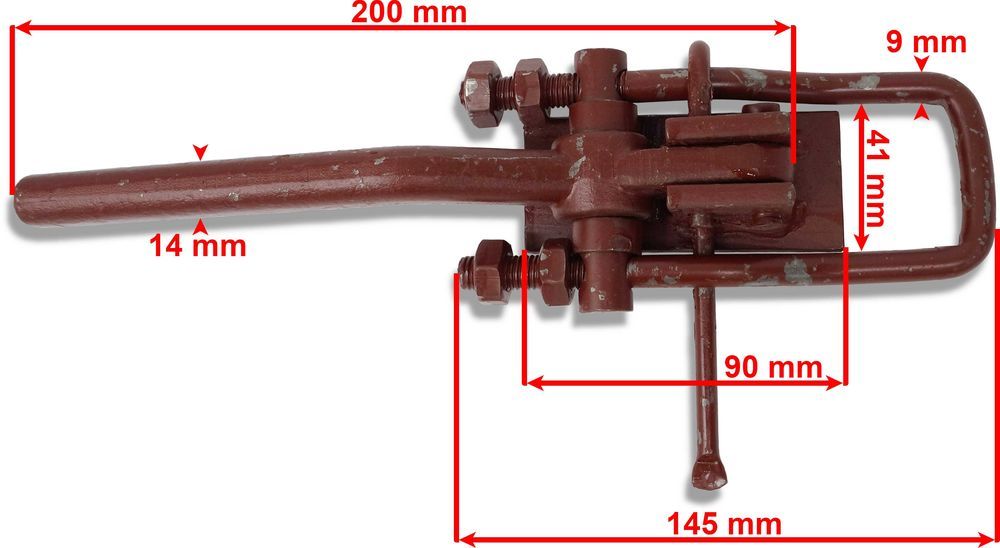SPINACZ BURTY Zamknięcia Przyczepy L+P D-35 D-47 [7621]