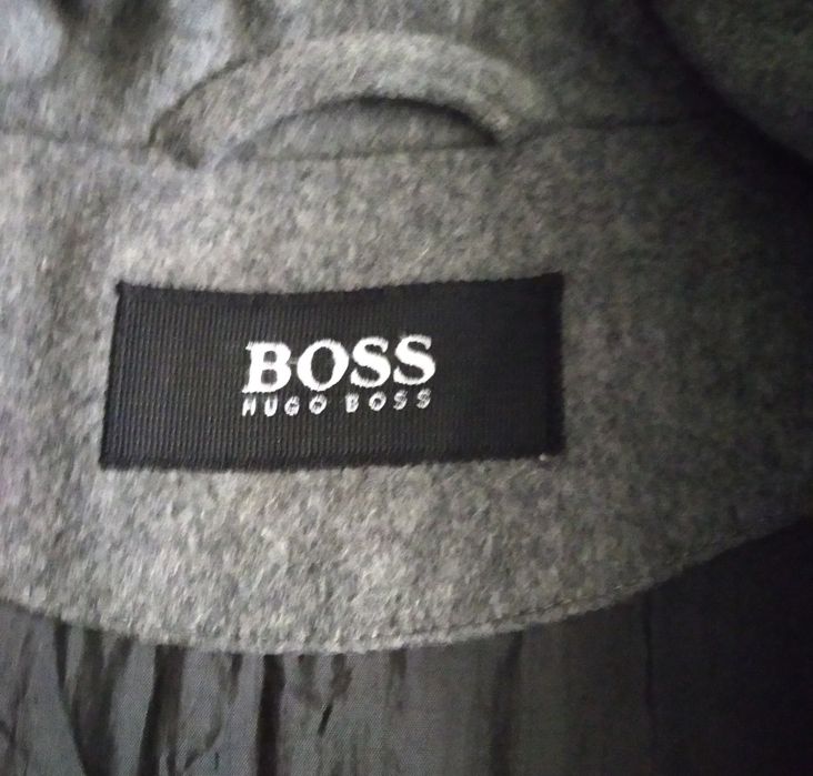 Полупальто Hugo Boss, Оригінал, кашемір+шерсть