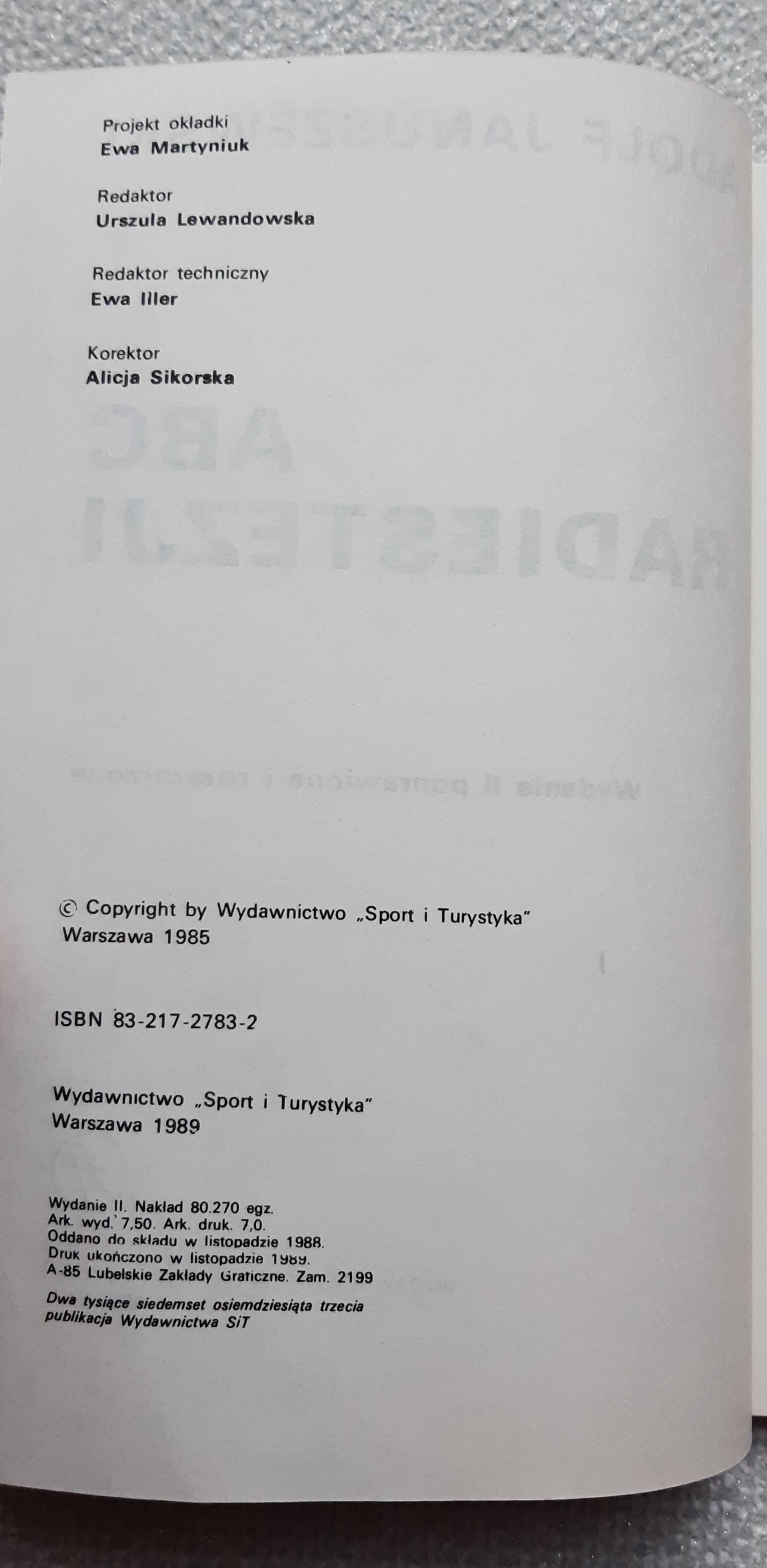 Książka "ABC radiestezji" Januszewski