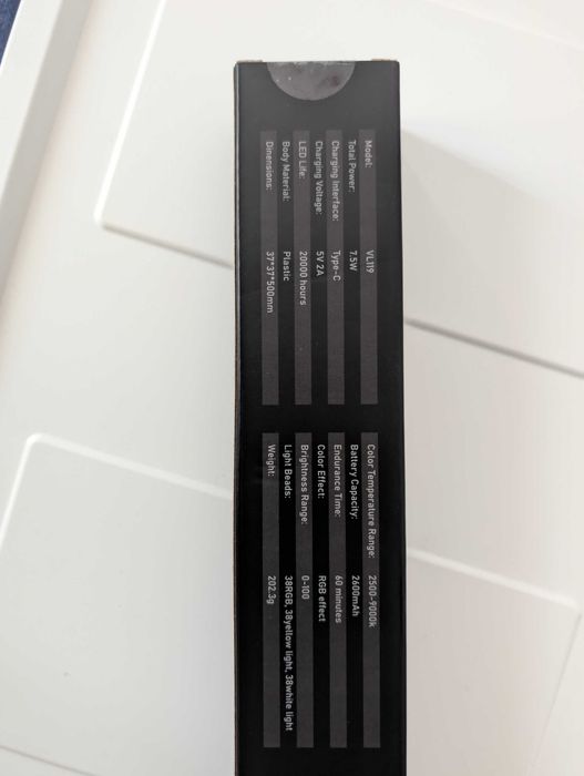 Lampa RGB Ulanzi VL119 - Nowa!