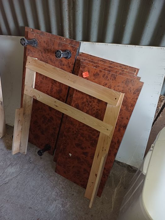 Шкаф стелаж в разборе