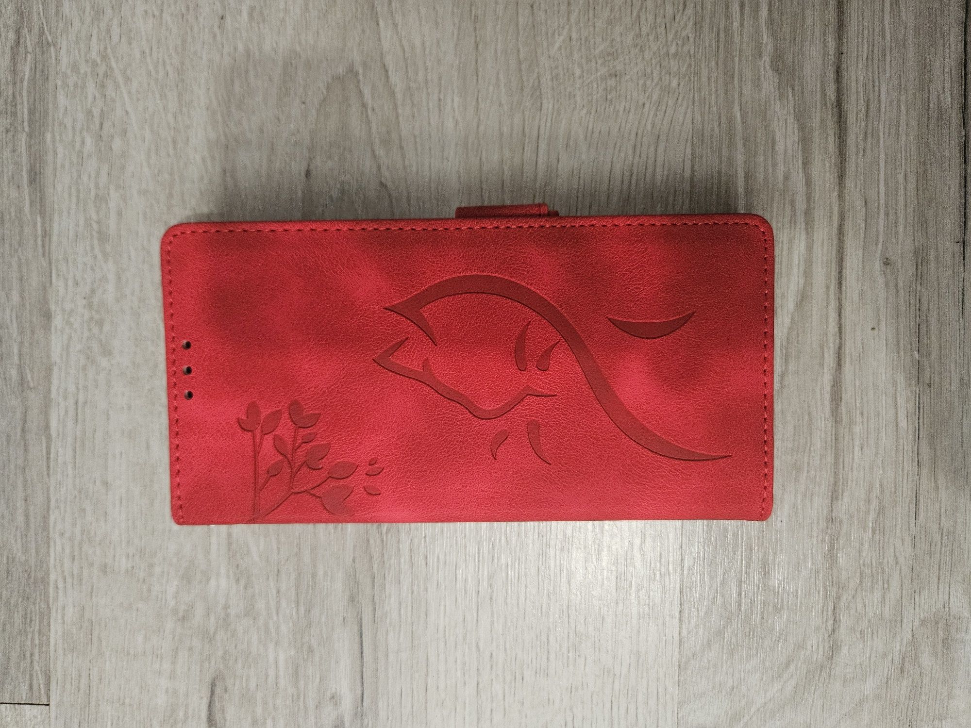 Etui z klapką czerwone samsung S24 Ultra