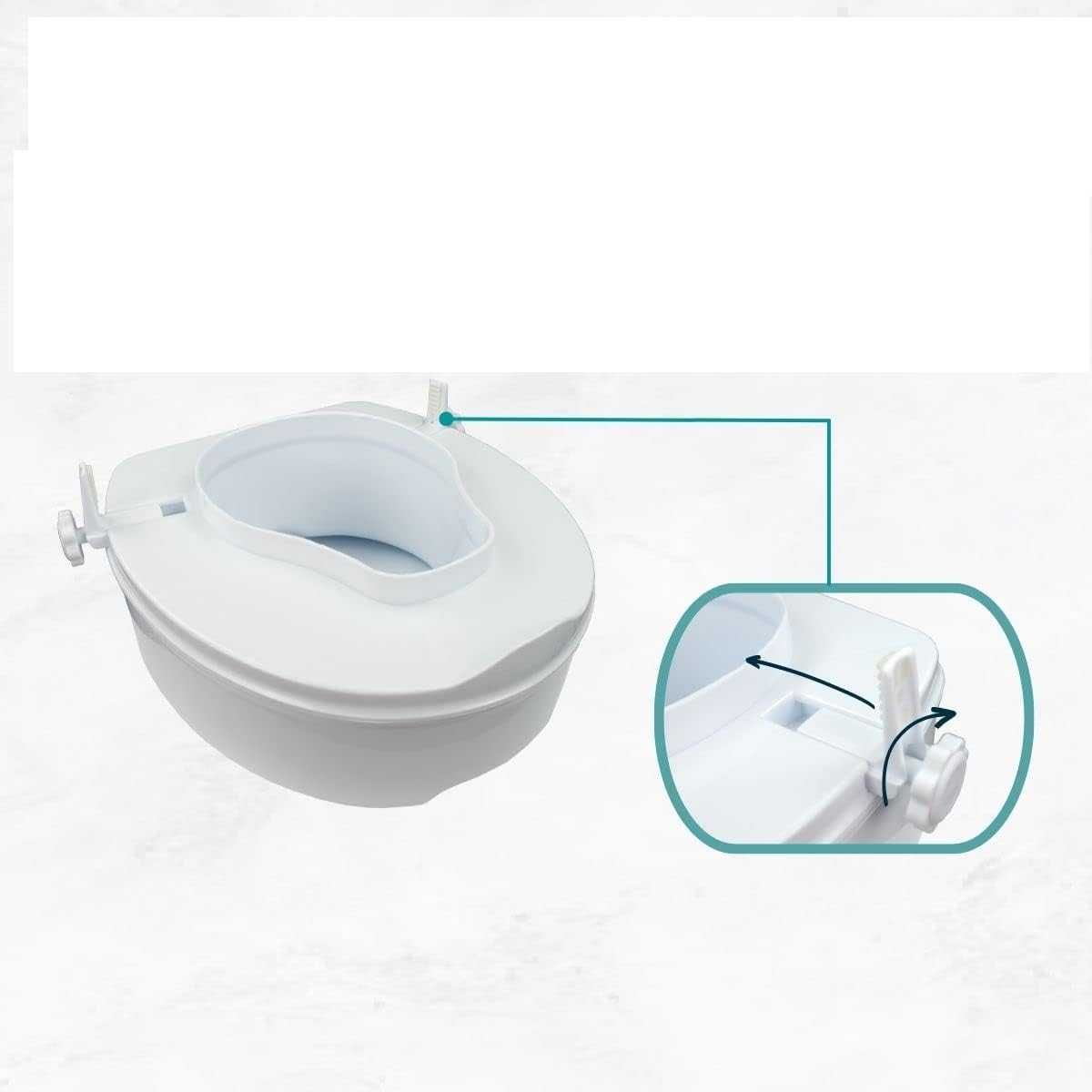 MOBICLINIC Nakładka na TOALETĘ Podwyższenie wc 10 cm max 126 kg