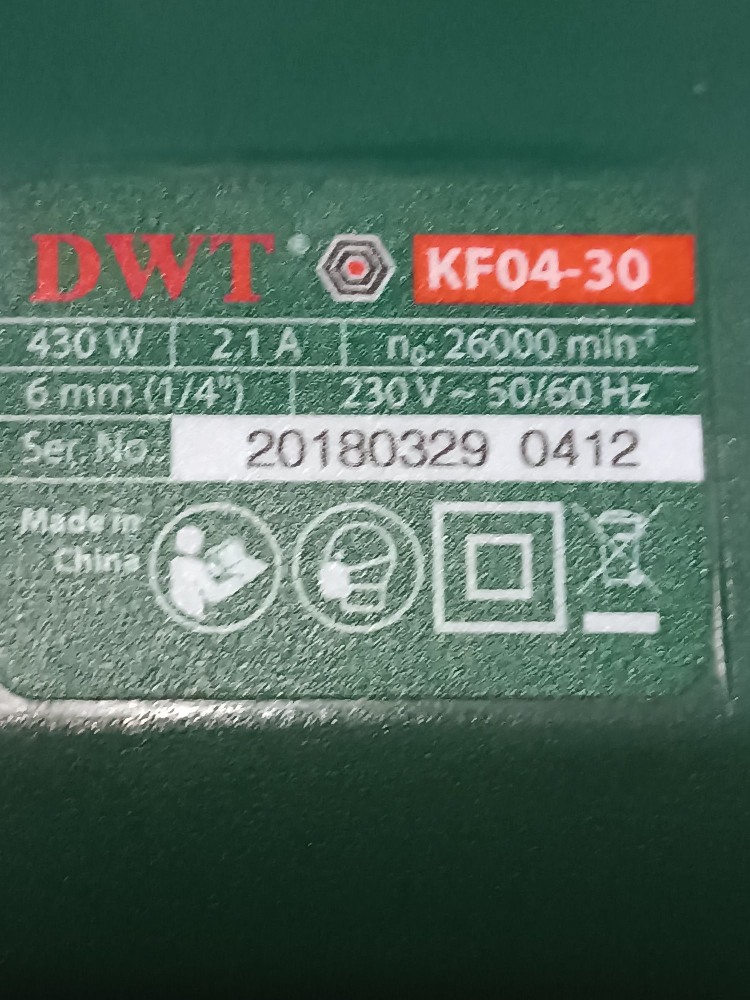 Фрезер DWT KF04-30