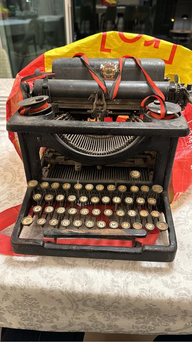 Maquina escrever smith bros ano 1904