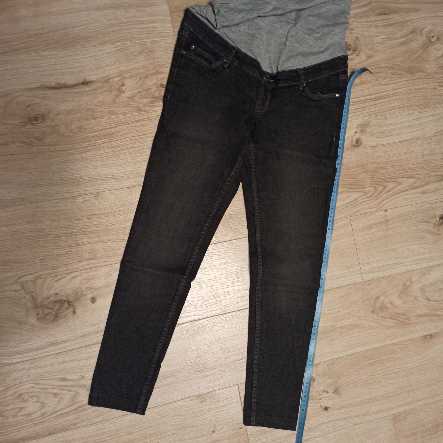 Spodnie jeansy ciążowe Esmara S, czarne