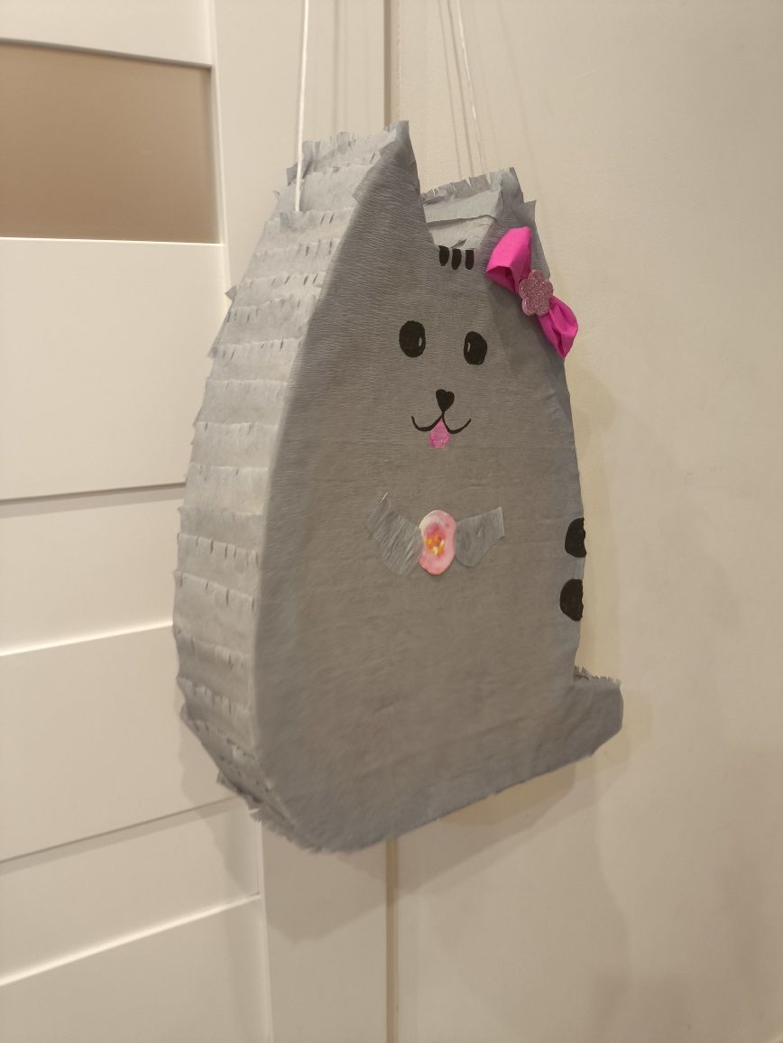Ogromną piniata urodziny kot kotek pusheen