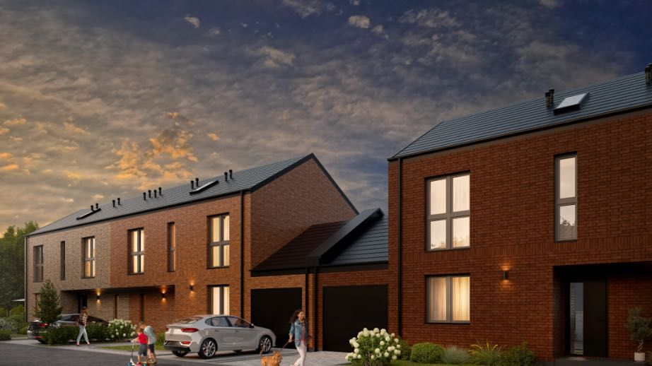 Jednopiętrowy dom pod Legionowem, szybki dojazd do Warszawy