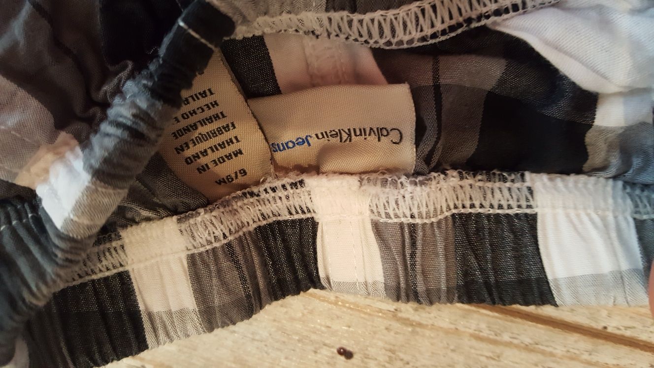 Bluza Ralph Lauren i bokserki Calvin Klein na 6 miesięcy.  Polecam