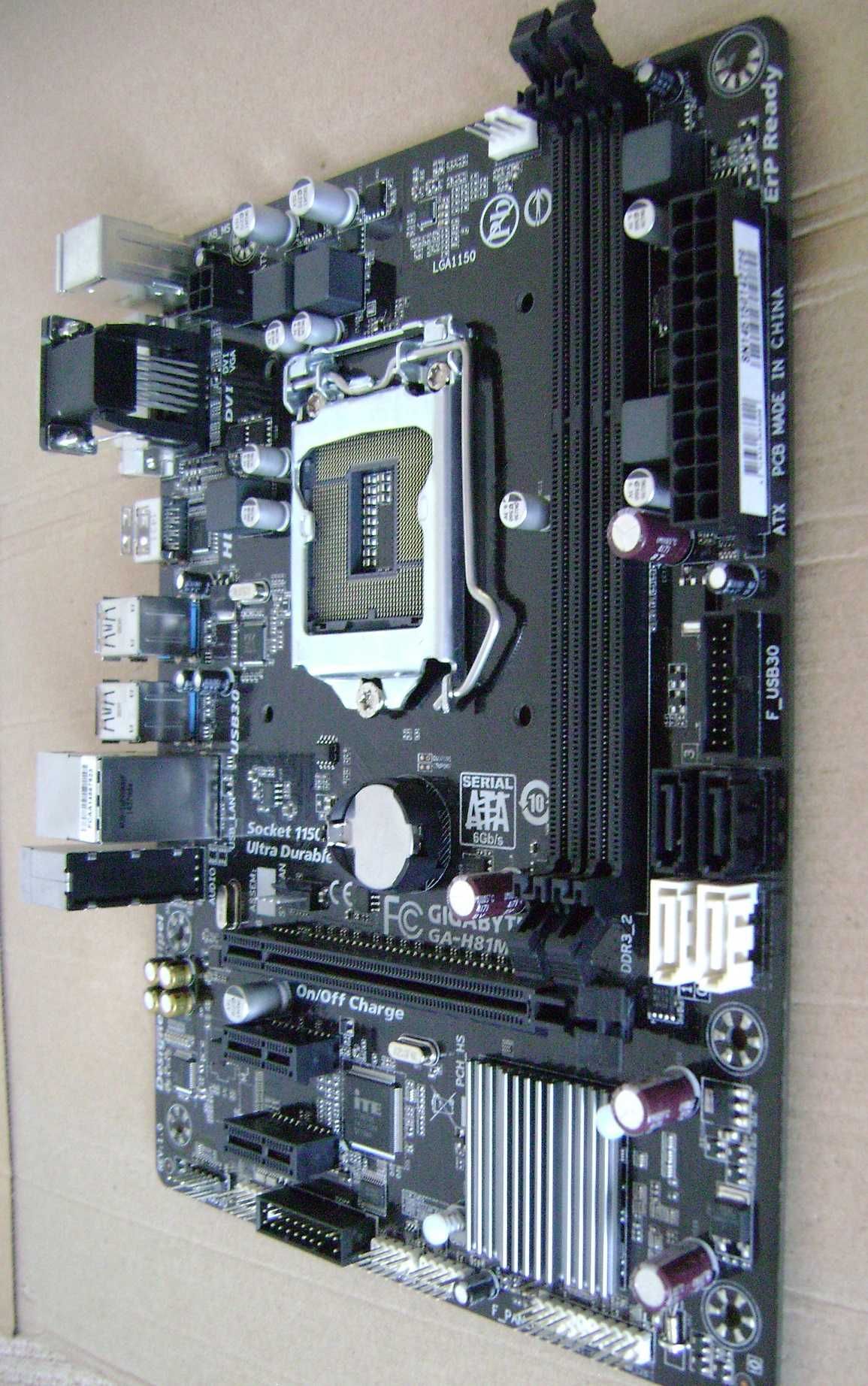 GIGABYTE GA-H81M-S2H LGA.1150 i3/i5/i7 - sprawna