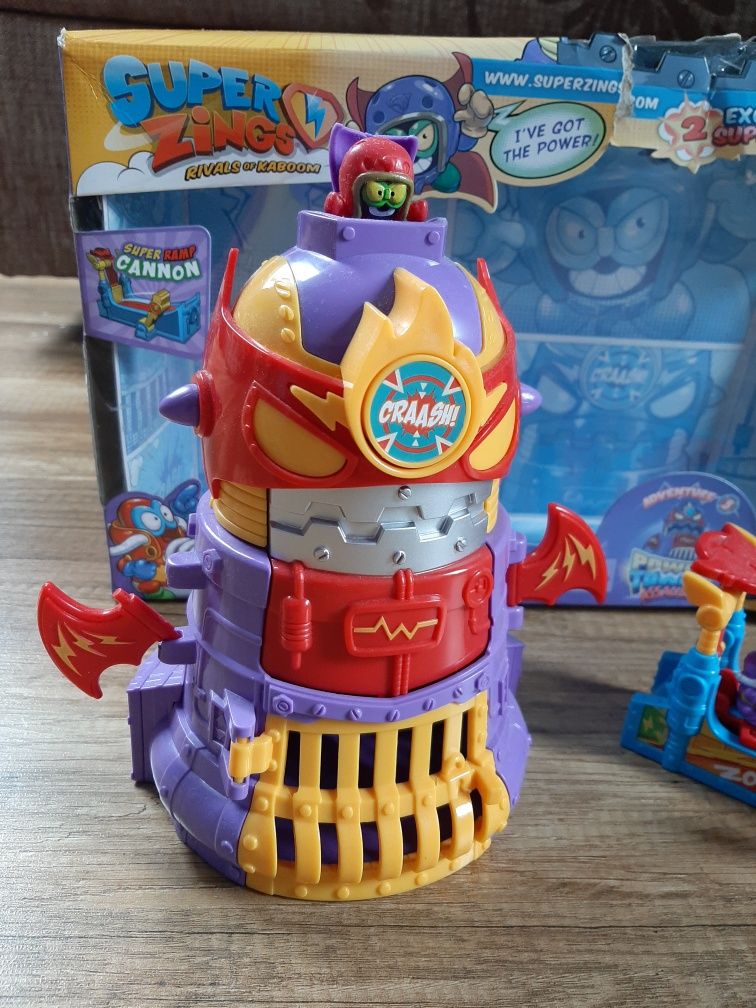 Super zings zestaw Power Tower Assault
