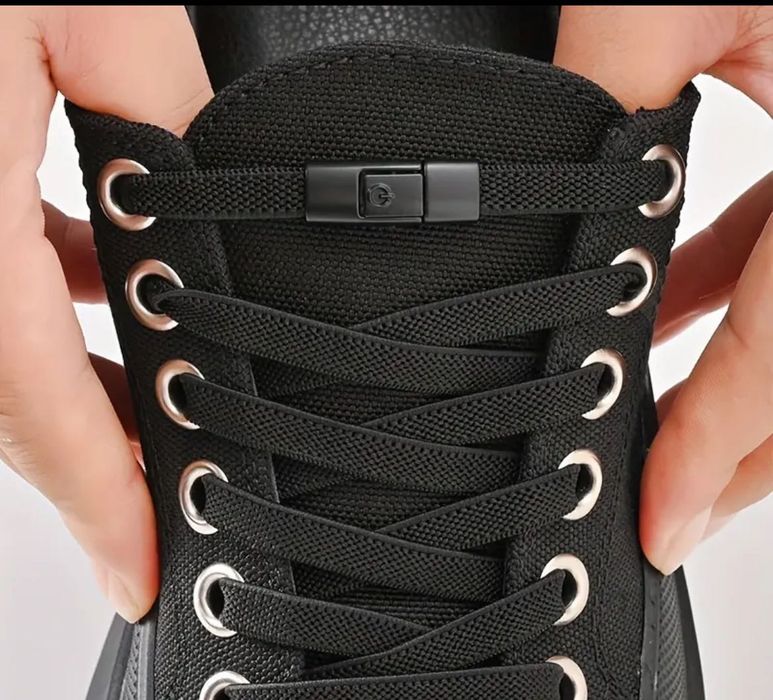 Sznurówki z magnetycznym zapięciem