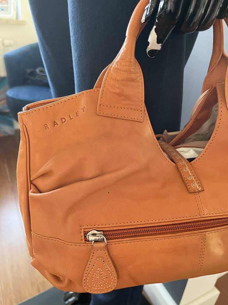 Radley London torba do reki camel kamelowa