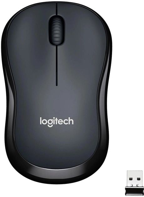 Комп'ютерна миша Logitech M220 Silent Wireless Black (910-004878)