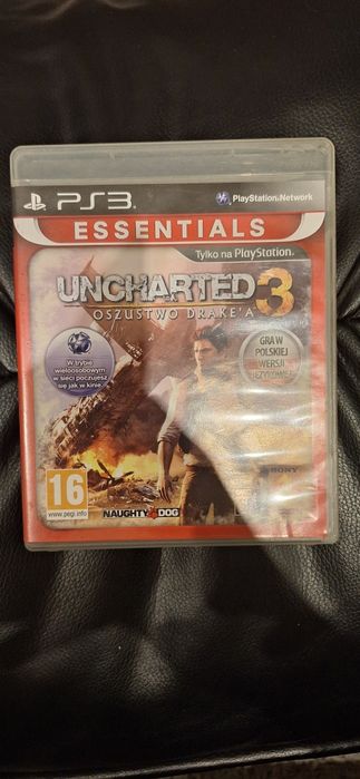 Uncharted 3 ps3, wersja pl.