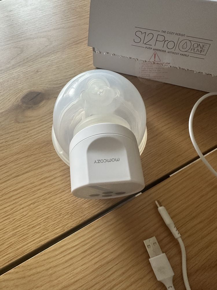 Laktator pojedynczy Momcozy bezprzewodowy S12Pro
