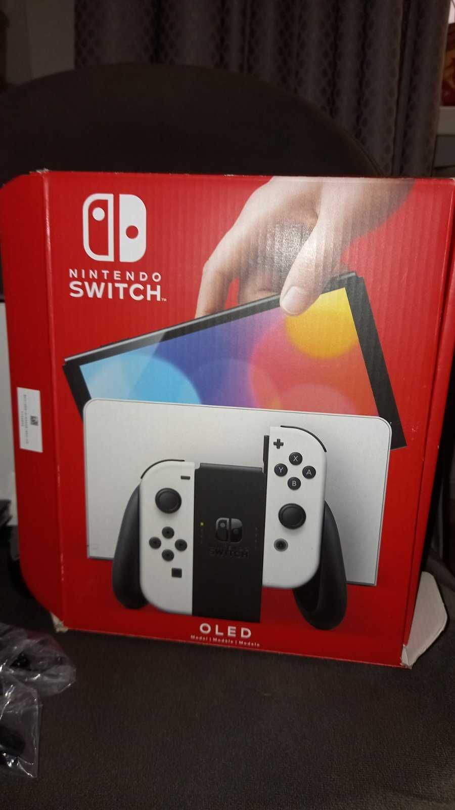 Nintendo Switch Oled White +Чохол