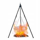 Grill ogrodowy trójnóg ruszt 60 cm wiszący 120cm duży ognisko