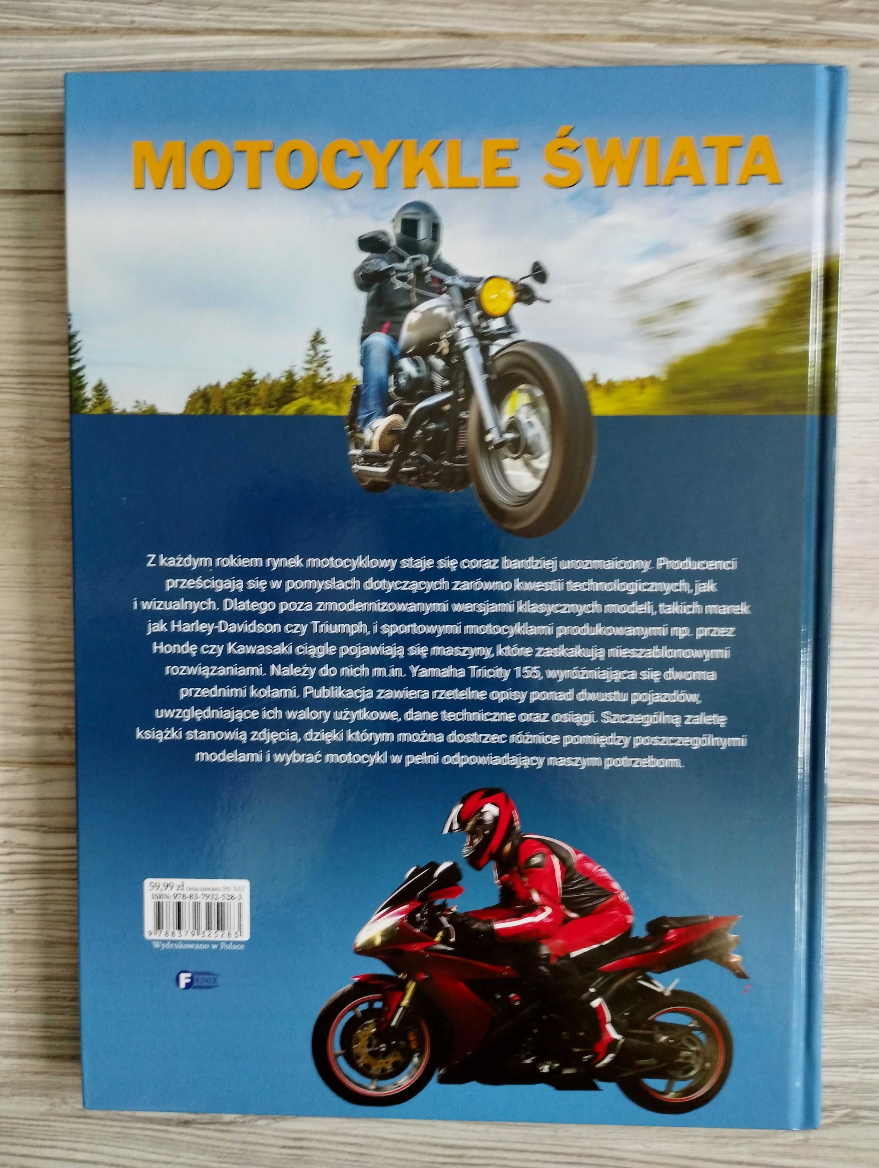 książka Motocykle świata, twarda oprawa A4