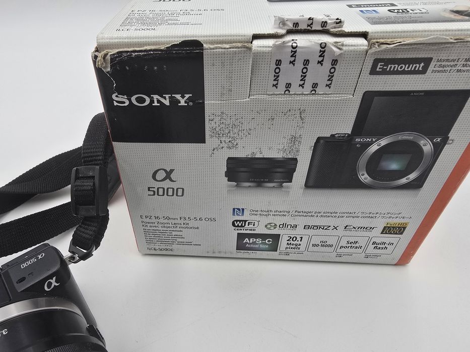 Aparat sony alfa 5000 ILCE-5000C