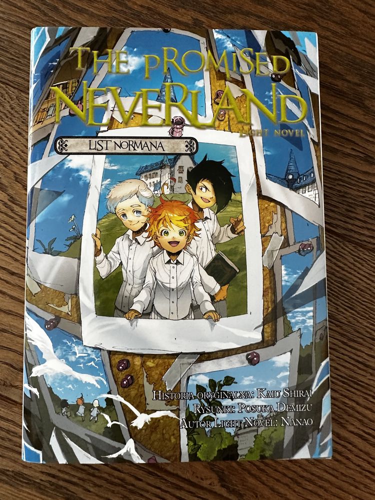 light novel The Promised Neverland „list normana”