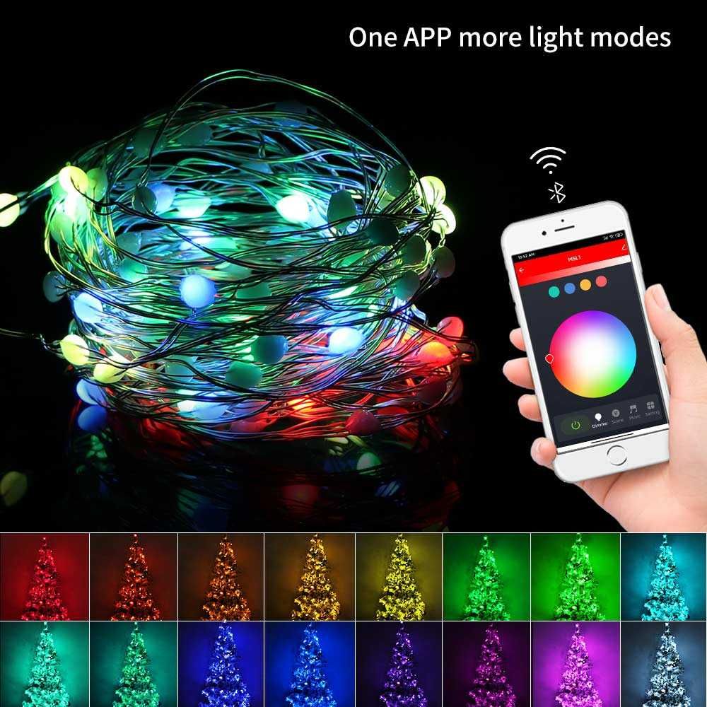 Fita Led Arvore Natal WIFI * Tuya * RGB Strip 10m * Alexa Google Home