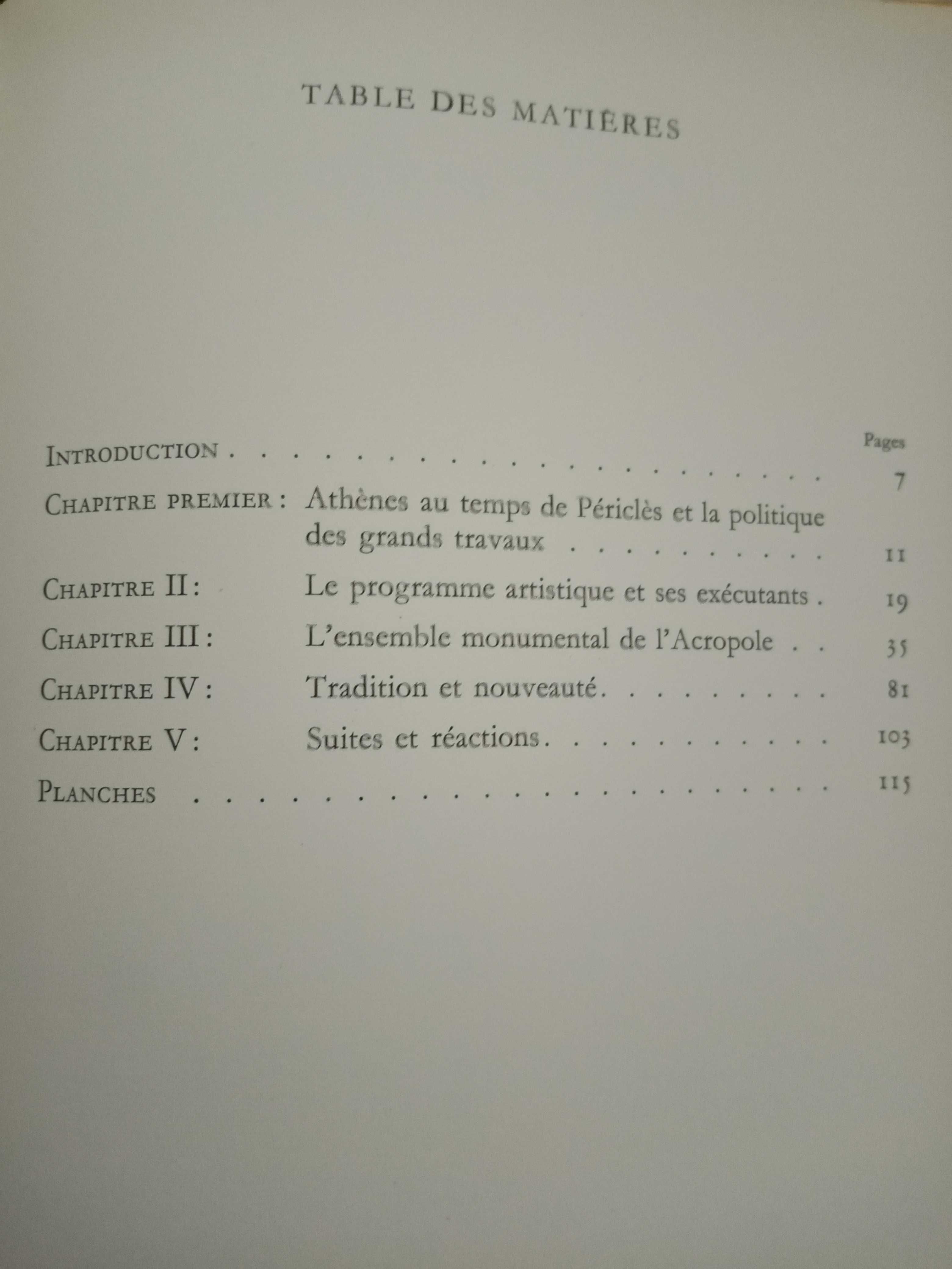 L´art au siècle de Péricles