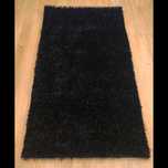Carpete Preta Soft Shaggy 140x190