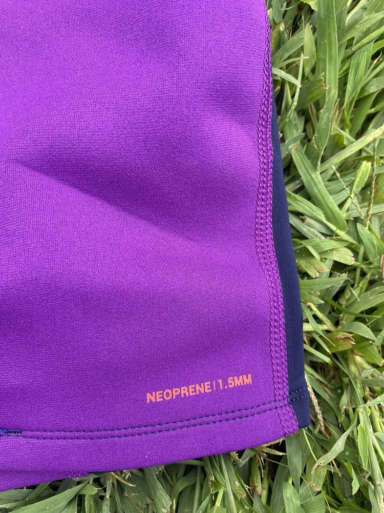 Licra solar criança surf térmica Tribord neoprene 1.5mm