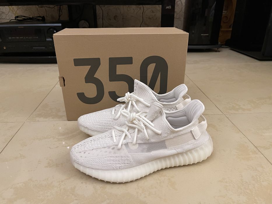 Кроссовки Adidas Yeezy Boost 350 v2 Bone White 4 - 13 US Изи Оригинал