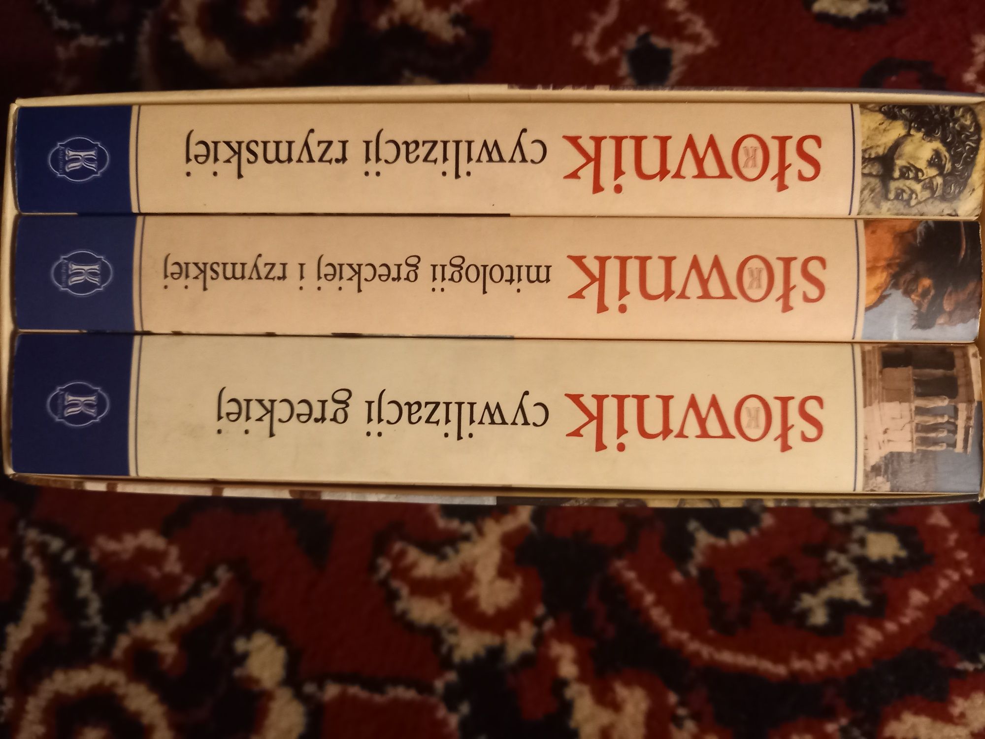 3 słowniki Cywilizacji rzymskiej, greckiej,  mitologii