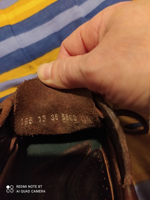 Sapato vela em pele n 36