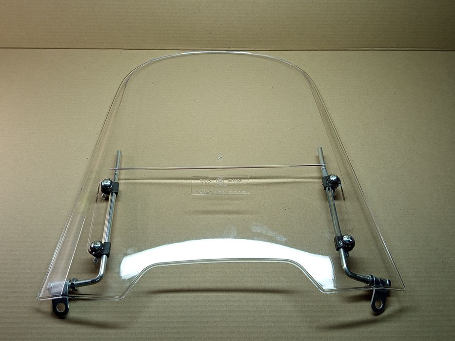 Скло вітрове на мопед/скутер 48.5х44см (1.5мм)