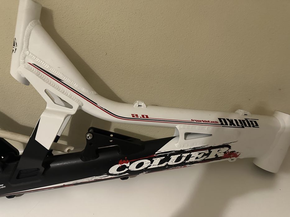 Quadro Bicicleta Btt suspensao total coluer roda 27,5/26