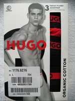 1 sztuka/ para HUGO jockstrap rozm L czarne lub czerwone