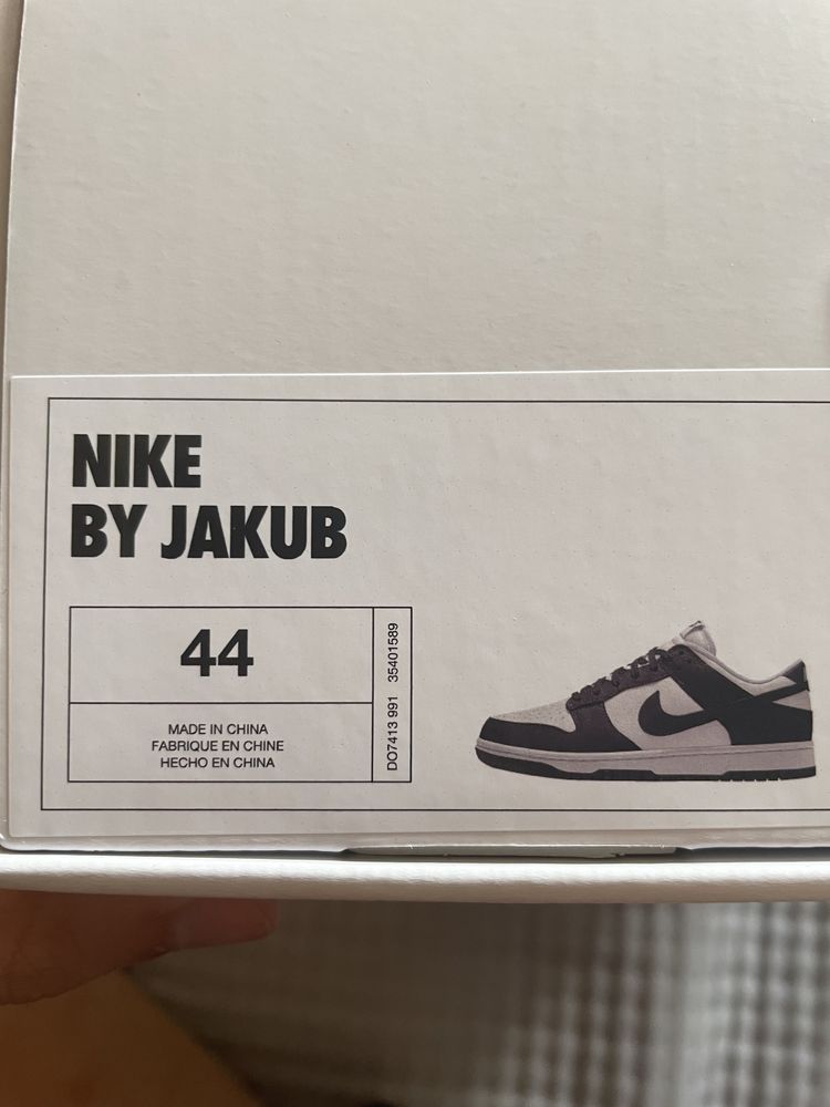 Nike dunk low by you panda 44
