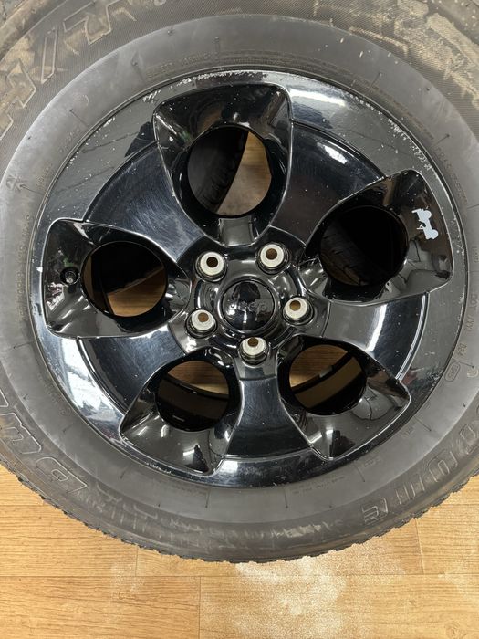 Felgi Koła Jeep Wrangler 5x127 18” Czarne 5szt.