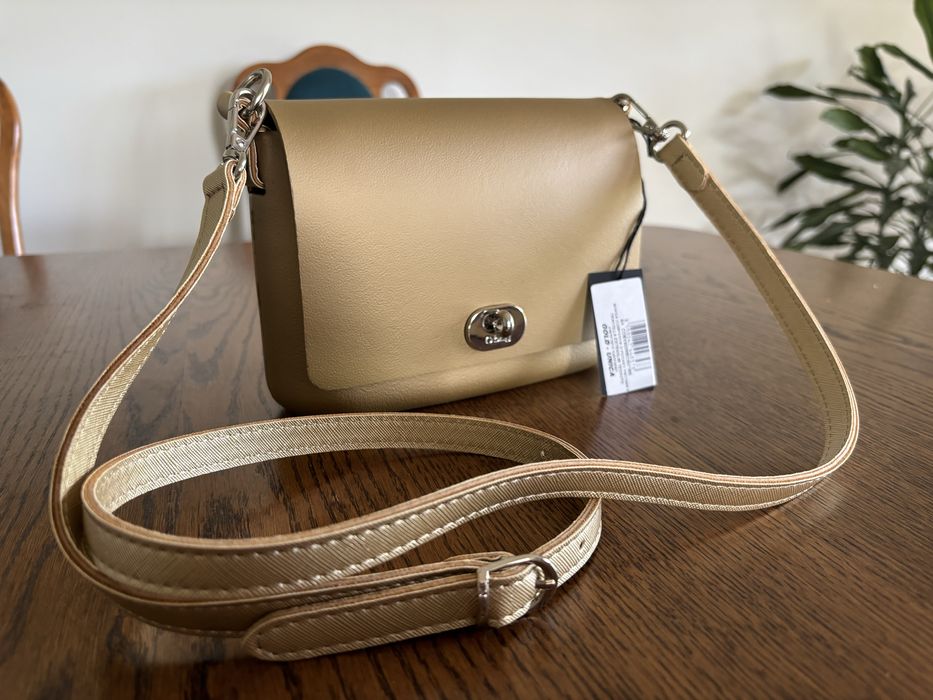 O bag Pocket Gold + pasek – NOWA z metką