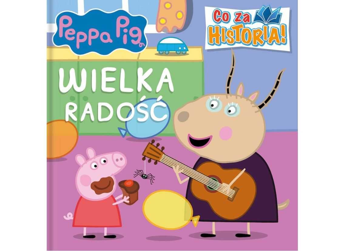 Książka ŚWINKA PEPPA Wielka radość Twarda oprawa