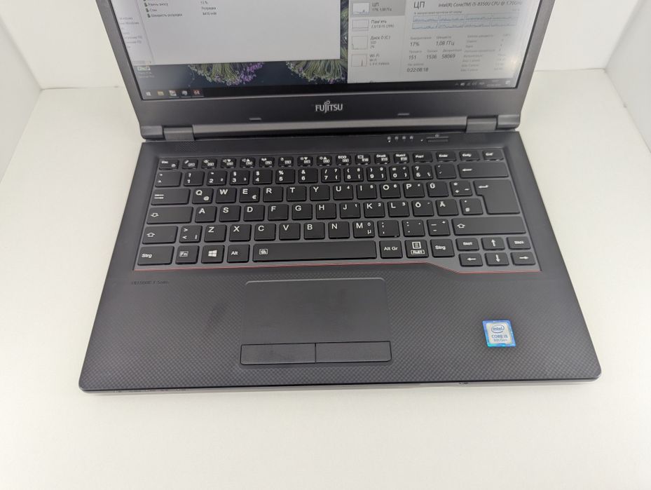 НАДІЙНИЙ Ноутбук Fujitsu E548 14FHD i5-10 8/256 гарна автоність, ідеал