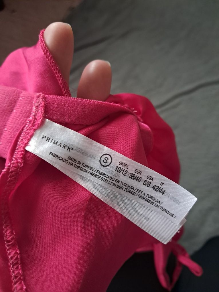 Różowa seksowna bielizna biustonosz Primark