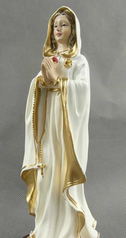 Matka Boża RÓŻAŃCOWA Maryja Róża Duchowna figurka rzeźba figura 22cm