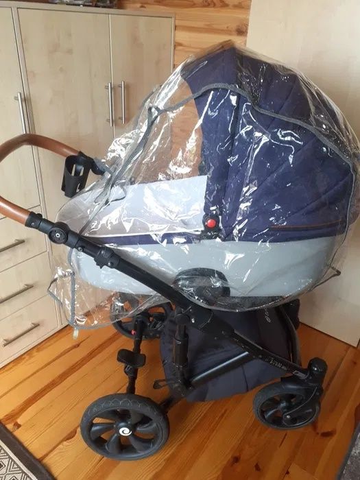 Дитяча коляска 2/1 "Tutis Viva Life 2 Black Iris 079 2019" (Литва)