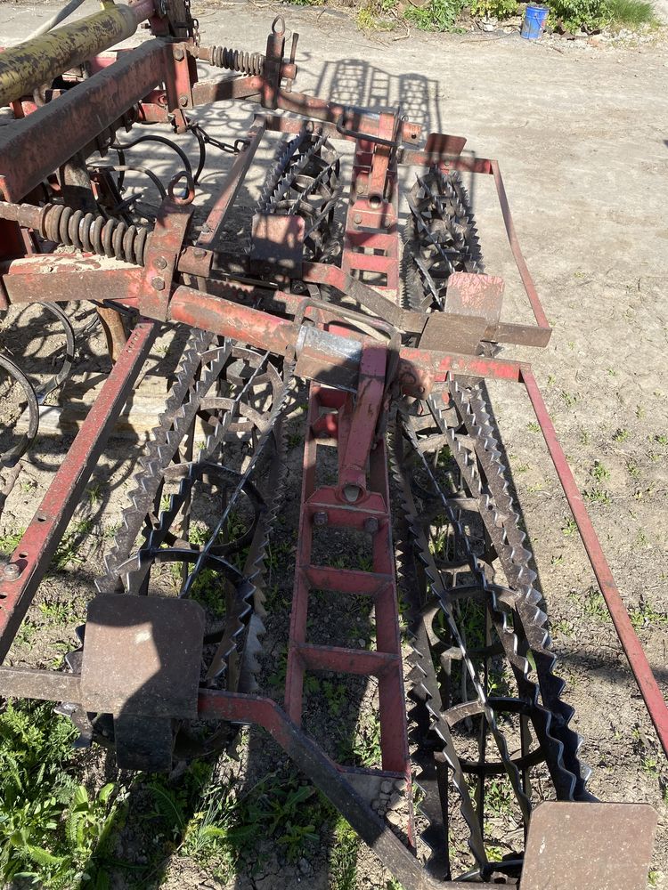 Польський передпосівний культиватор 6 м 3 м компактор kompaktor k600