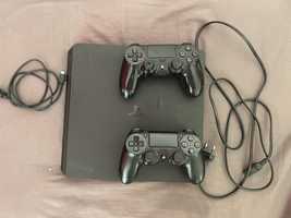 Okazja! Playstation 4 slim ps4 zestaw konsola dwa pady