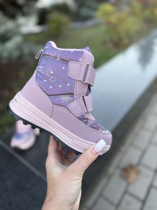 Томм , дутики , зимові черевики , 27-32 , для девочек , зимние