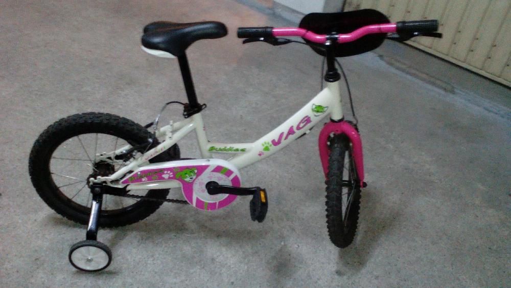 Bicicleta de criança como nova roda 16